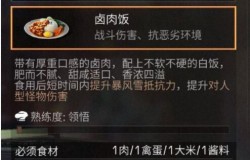 明日之后卤肉饭如何制作 明日之后卤肉饭食谱配方一览