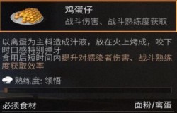 明日之后鸡蛋仔如何制作 明日之后鸡蛋仔食谱配方一览