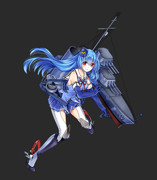 战舰少女昆西改